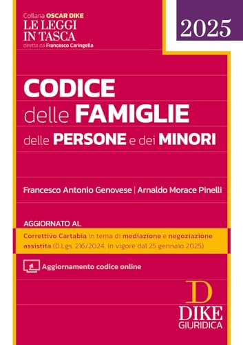 Codice Delle Famiglie Delle Persone E Dei Minori. Con Aggiornamento Codice Online