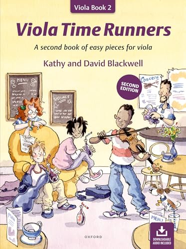 Viola Time Runners (Second Edition): A Second Book Of Easy Pieces For Viola