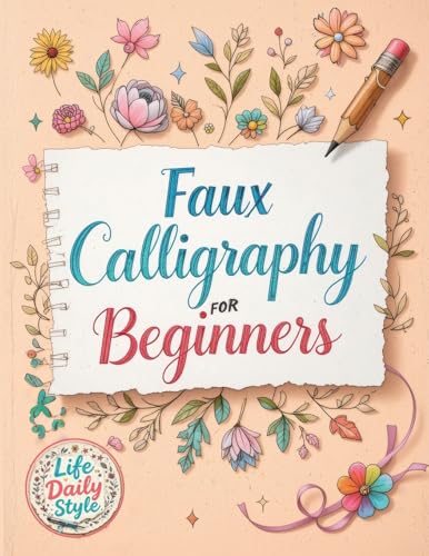 Faux Calligraphy For Beginners: A Step-By-Step Guide To Creating Beautiful Hand-Lettered Designs With Any Pen - Master Faux Calligraphy Techniques, ..