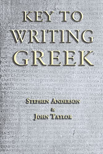 Key To Writing Greek