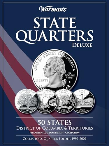 State Quarters 1999-2009 Deluxe Collector'S Folder: District Of Columbia And Territories, Philadelphia And Denver Mints