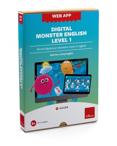 Digital Monster English Level 1. Attività Digitali Per Diventare Mostri In Inglese. Web App. Con Software