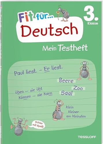 Fit Für Deutsch 3. Klasse. Mein Testheft: Wissen Testen In Rechtschreibung Und Grammatik