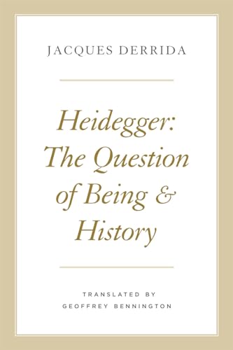 Heidegger: The Question Of Being And History