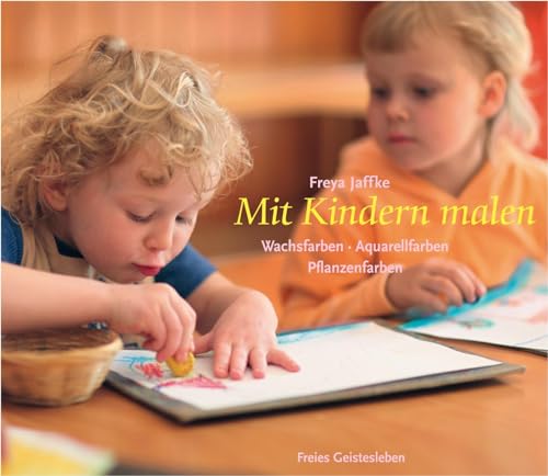 Mit Kindern Malen: Wachsfarben, Aquarellfarben, Pflanzenfarben