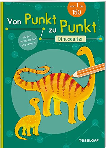 Von Punkt Zu Punkt. Dinosaurier: Von 1 Bis 150