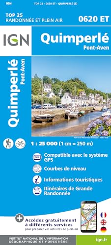 0620Et Quimperle - Pont-Aven: 1:25000