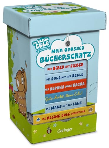 Die Kleine Eule. Mein Großer Bücherschatz: Schuber Mit Acht Beliebten Pappbilderbüchern Der Reihe Für Kinder Ab 2 Jahren