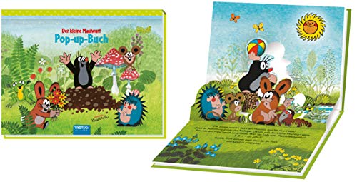 Trötsch Mini-Pop-Up-Buch Der Kleine Maulwurf Kinderbuch Pauli Maulwurf: Entdeckerbuch Beschäftigungsbuch