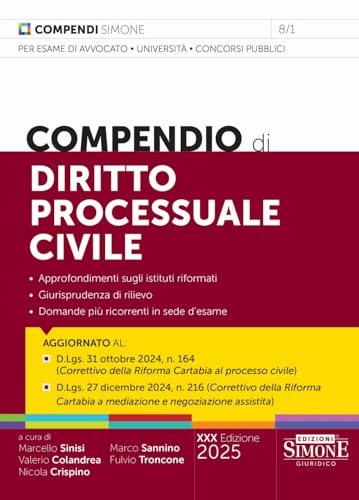 Compendio Di Diritto Processuale Civile