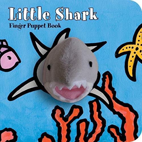 Little Shark: Finger Puppet Book: (Puppet Book For Baby, Little Toy Board Book, Baby Shark) (Little Finger Puppet Board Books)