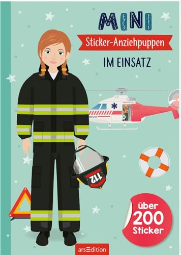 Mini-Sticker-Anziehpuppen – Im Einsatz: Über 200 Sticker | Stickerheft Für Kinder Ab 5 Jahren