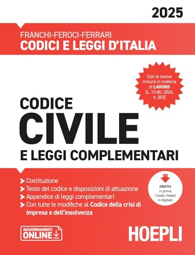 Codice Civile E Leggi Complementari 2025