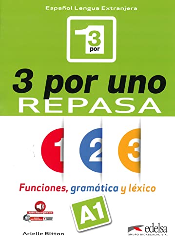 3 Por Uno - Repasa (A1). Buch + Audio-Online