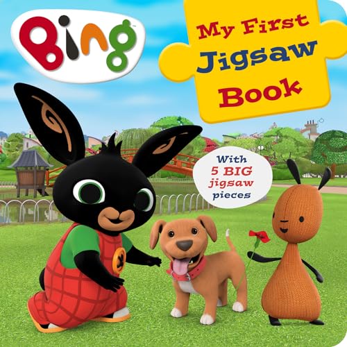 My First Jigsaw Book: Five-Piece Jigsaw Board Book For 1 To 5 Year Old Fans Of Bing!