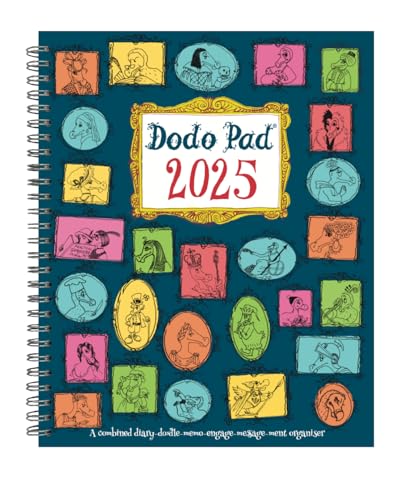 Dodo Pad Original Desk Diary 2025 - Week To View, Calendar Year Diary: A Diary-Organiser-Planner Book With Space For Up To 5 People/Appointments/Activ