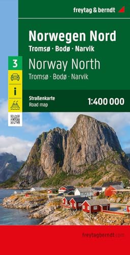 Norwegen Nord 1:400.000: Wegenkaart Schaal 1 : 400.000: Ak 0657