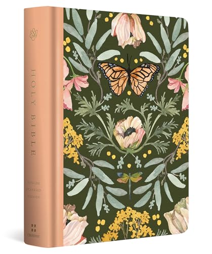 Esv Single Column Journaling Bible, Artist Series (Hardcover, Ruth Chou Simons, Be Transformed)