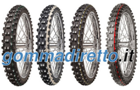 Mitas C-19 ( 90/90-21 TT 54R Mescola di gomma Super Light, ruota anteriore, gruen )
