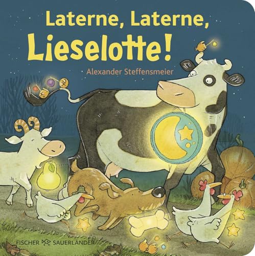 Laterne, Laterne, Lieselotte!: Buntes Pappbilderbuch Für Kinder Ab 2 Jahre Mit Kuh Lieselotte Zum Thema Laternenumzug │ Lieselotte-Geschichte Für Herb