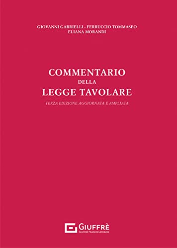 Commentario Della Legge Tavolare