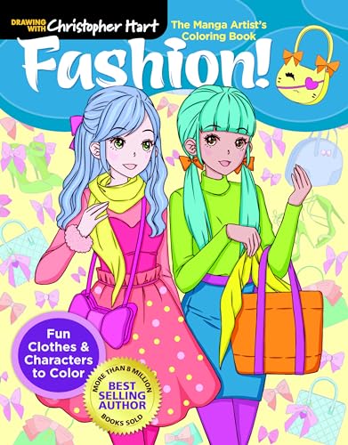 The Manga Artist'S Coloring Book - Fashion!: Fun Clothes & Characters To Color