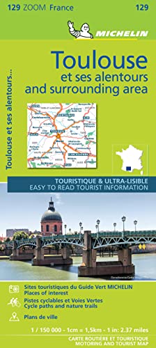 Toulouse Environs 11129 Carte Michelin Kaart Zoom: Map