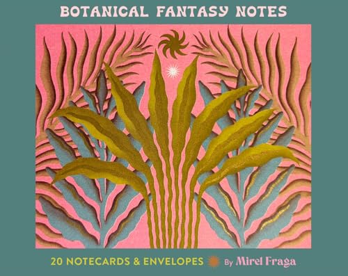 Botanical Fantasy Notes: 20 Notecards And Envelopes