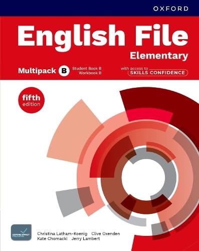 English File Fifth Edition: Elementary: Student Book & Workbook With Access To Skills Confidence Multi-Pack B: Print Student Book & Workbook With 2 Ye