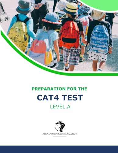 Cat4 Test Preparation - Level A (Ages 7-10) - Full Test Practice