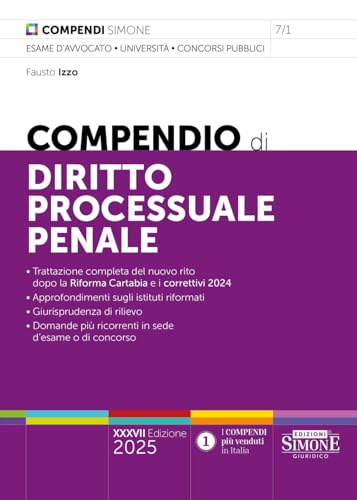 Compendio Di Diritto Processuale Penale