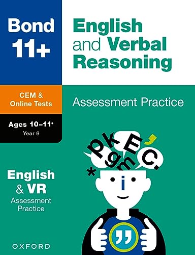 Bond 11+ Cem English & Verbal Reasoning Assessment Papers 10-11 Years