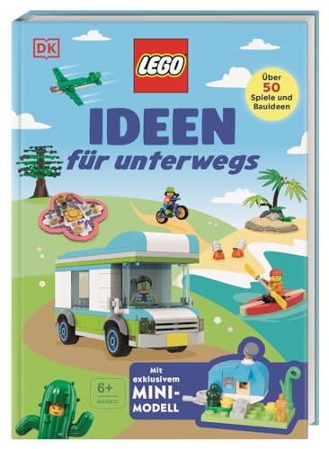 Lego® Ideen Für Unterwegs: Über 50 Spiele Und Bauideen. Lego® Buch Mit Bauanleitung Und Lego® Steinen Für Ein Exklusives Mini-Modell. Für Kinder Ab 6