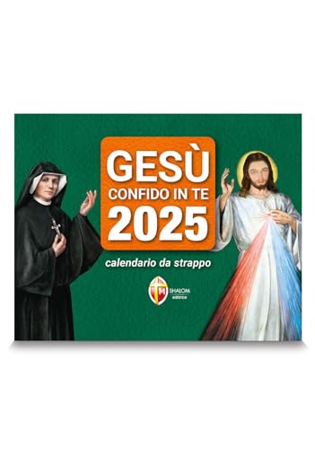 Gesù Confido In Te. Calendario A Strappo 2025
