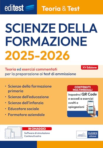 Scienze Della Formazione Primaria 2025: Manuale Di Teoria Con Qr Per Accedere A Contenuti Aggiuntivi E Simulatore