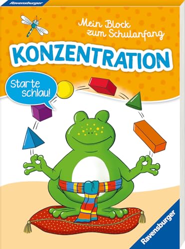 Ravensburger Mein Block Zum Schulanfang: Konzentration - Rätselblock Ab 6 Jahre - Konzentrationsspiele