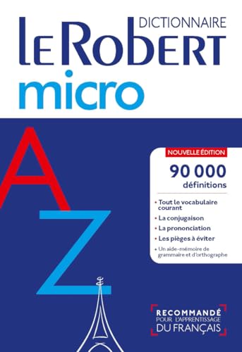 Dictionnaire Le Robert Micro Relié: Dictionnaire D'Apprentissage Du Français
