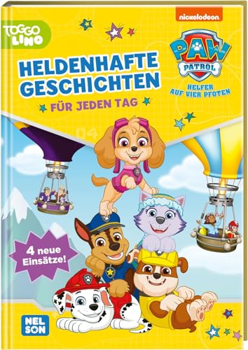 Paw Patrol Geschichtenbuch: Heldenhafte Geschichten Für Jeden Tag: 4 Einsätze Aus Der Tv-Serie Spannend Nacherzählt | Vorlesegeschichten Ab 3 Jahren M