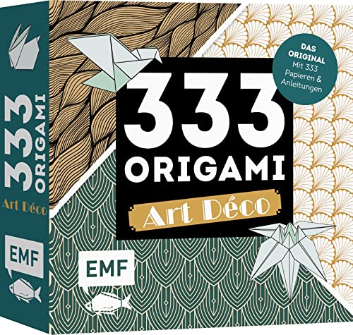 333 Origami - Art Déco: Das Original - Mit Anleitungen Und 333 Papieren Im Look Der Golden 20S
