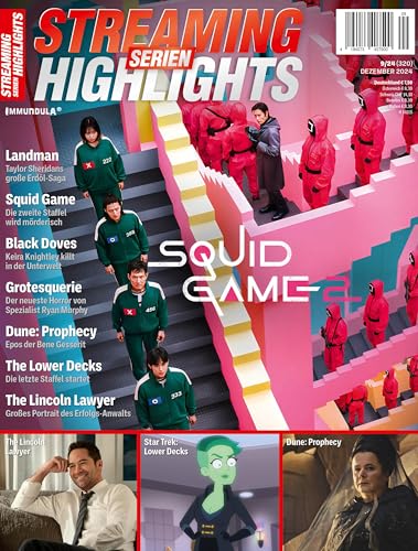 Streaming Serien Highlights. Ausgabe Dezember 2024 (#320)