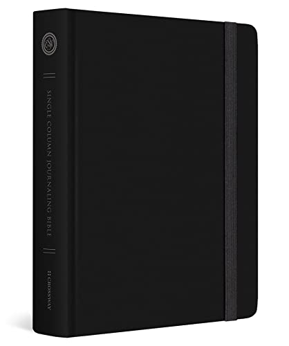 Esv Single Column Journaling Bible, Red Letter (Original, Black)