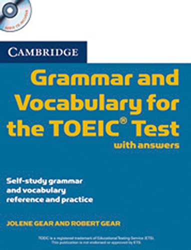 Cambridge Grammar And Vocabulary For The Toeic Test: Paperback With Answers And Audio Cds (2)