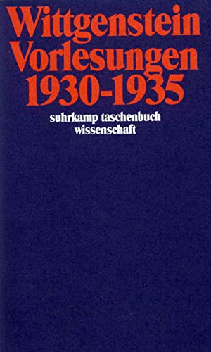 Vorlesungen 1930–1935: Cambridge 1930–1932: 865