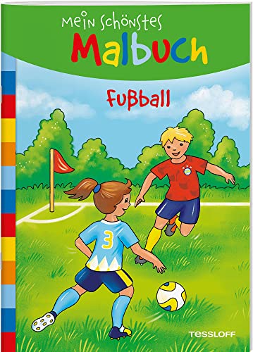 Mein Schönstes Malbuch. Fußball: Malen Für Kinder Ab 5 Jahren