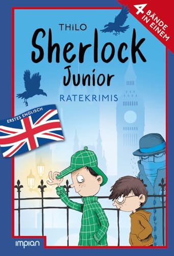 Sherlock Junior, Erstes Englisch: Ratekrimis: 4 Bände In Einem
