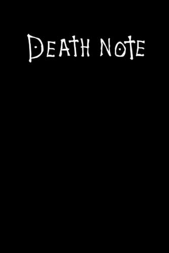 Death Note: Death Note Notebook With Rules, 6" X 9" Perfect For Taking Notes And Doodling