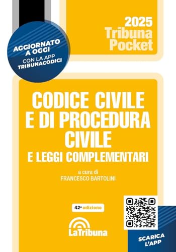 Codice Civile E Di Procedura Civile E Leggi Complementari. Pocket 1/2025
