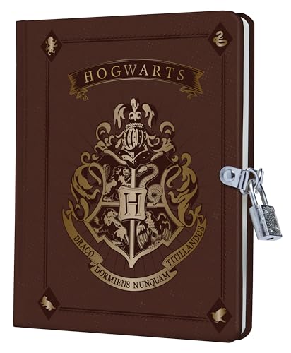 Harry Potter: Hogwarts & Lock & Key Diary [Invisible Ink Pen]: Lock & Key Diary With Invisible Ink Pen
