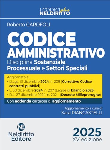 Codice Amministrativo Normativo Plus 2025