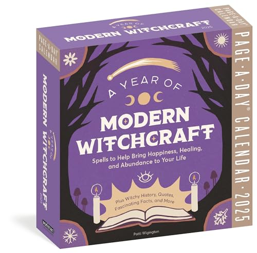 Year Of Modern Witchcraft Page-A-Day® Calendar 2025: Spells To Help Bring Happiness, Healing, And Abundance To Your Life